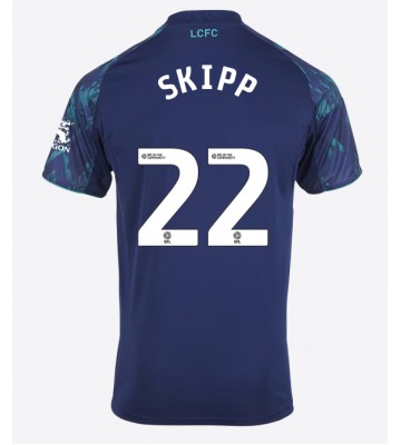 Leicester City Oliver Skipp #22 Udebanetrøje 2025-26 Kortærmet